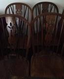 Colonial Style Windsor Chair (2 Arm, 4 Side Chairs) 