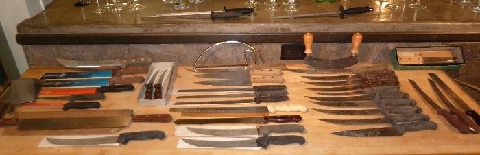 Huge Cutlery Knife Collection~ Victorinox I-Forschner, Kaicut, Dexter, R.H. Forschner, Mundial