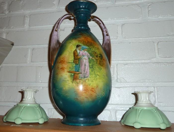 Victoria Austria Vase, Candlestick Holders