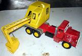 Vintage SSS Toys Tin Truck/Crane