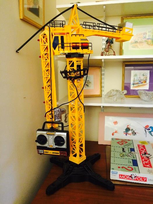 Electronic Toy Tower Crane