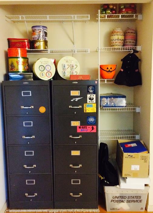 Filing Cabinets, Tins & More