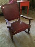 Vintage child's rocking chair