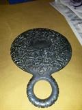 Sterling hand/dresser mirror