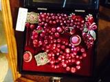Multi stone and bead necklace and other fantastic jewelry from Rita Bass Coors estate