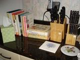 Cookbooks and cutlery