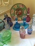 Some of the lovely perfume bottles