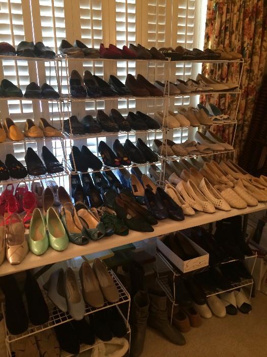 Huge selection of shoes