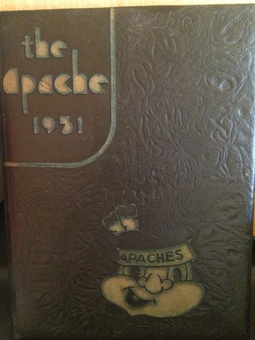 1951 Tyler Jr. College Apache yearbook