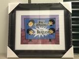 "Now Appearing", The Beatles, Animation Cell, Silkscreen, 2009, 13" x 10", Certificate of Authenticity included