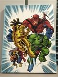 "New Avengers #1  by Stan Lee, Giclee print on canvas, size 18x24, Piece 87/99, includes Marvel Artworks Certificate of Authenticity included