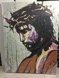 "Jesus" by David Garibaldi, 2012, Giclee on Canvas, 30x40, Certificate of Authenticity included. 