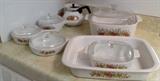 Corning Ware "Spice of Life" set includes a lasagna pan and coffee pot 
