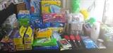 More cleaning supplies and storage bags