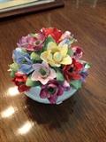 Lg Royal Adderley Bone China Flower bouquet