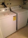 GE energy star washer and gas dryer