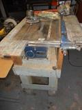 VIntage Crafts man  Tablesaw with custom stand