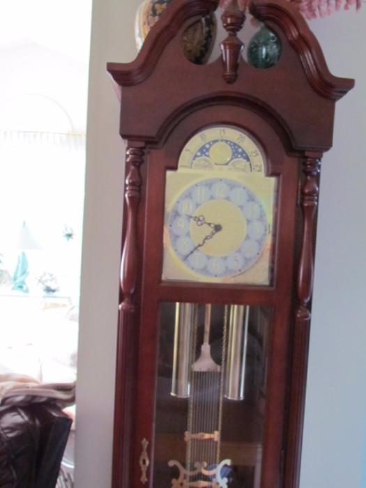Incredible 6'6" Ridgeway Grandfather clock!