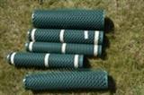 five rolls plastic fencing 24" tall