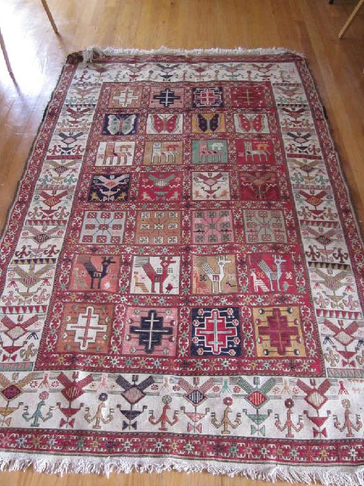 silk Turkish rug