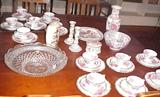 cups & saucers, Oriental decor