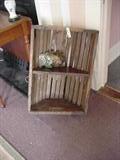 early crate with handles