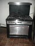 Garland 6 burner gas stove
