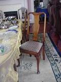 Set of 4 Queen Anne chairs