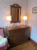 Vintage Dresser with Wall Mirror