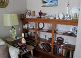 Vintage collectible glassware, pottery, books, and more
