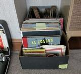 vinyl records - 33s and 78s