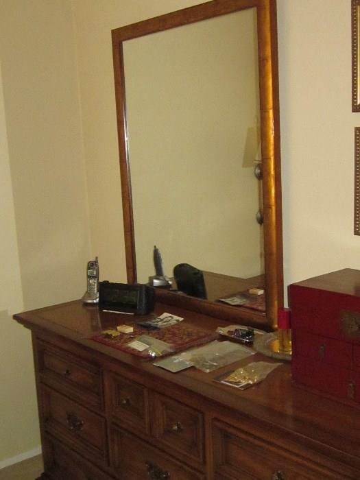 Thomasville dresser and mirror
