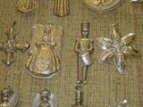 Sterling Christmas ornaments