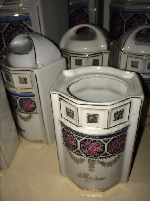 antique canister set from Germany