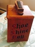 antique shoe shine kit!