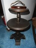 vintage ashtray table