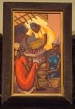 Haitian Painting signed Savain 