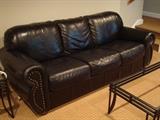 Leather Sleeper Sofa