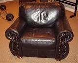 Leather Chair- Seat Has Tears