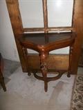 Beautiful antique table European Black Walnut hand carved