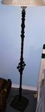 vintage cast iron floor lamp