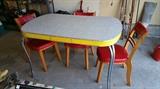 1950's formica dinette with cool chairs