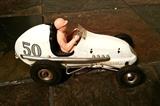 RARE Ohlsson and Rice gas engine tether car
good looking condition, unsure if engine has compression