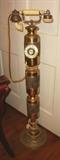 SWEET BRASS TELEPHONE STAND