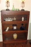 ANTIQUE BARRISTER/LAWYERS BOOKCASE - DOORS CLOSED