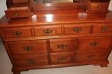 Tell City Chair 8 Drawer Dresser 