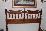 Tell City Chairback Bed with headboard, footboard and side rails - double size.