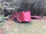 14 ft stock trailer 