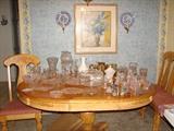Dining Room Table with pad and 4 Chairs