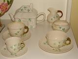 Belleek Porcelain including Irish Cottage Teapot